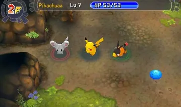 Pokemon Mystery Dungeon - Gates to Infinity (Europe) (En,Fr,De,Es,It) screen shot game playing